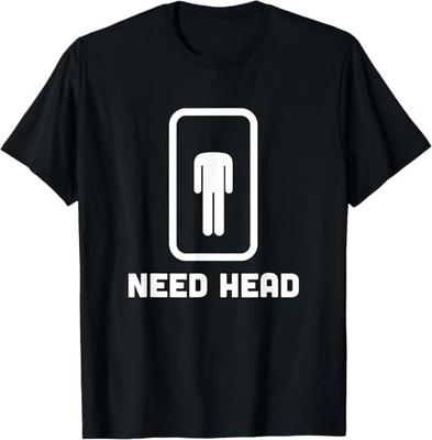 Ανδρικά και Γυναικεία T-shirts ΝΕΟ ΠΕΡΙΟΡΙΣΜΕΝΗΣ έκδοσης Χρειάζεται Κεφάλι αστείο Σχέδιο Καλύτερη Ιδέα Δώρου Μπλουζάκι T-Shirt S-3XL