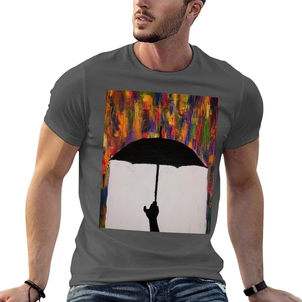 Rainbow Rain TShirt Unisex tshirt g Unisex t shirts for Unisex cotton t shirts Unisex 100 Tshirt