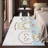 M-Moppu Floor Mat INS Style Soft Bedroom Floor House Laundry Room Mat Anti-skid Household Carpets