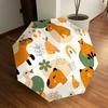 1pc Capybara, Nature Automatic Open/Close Umbrella, Formal Events - Ideal Gift for Family or Friends, Outdoor Accessory Yy251211108