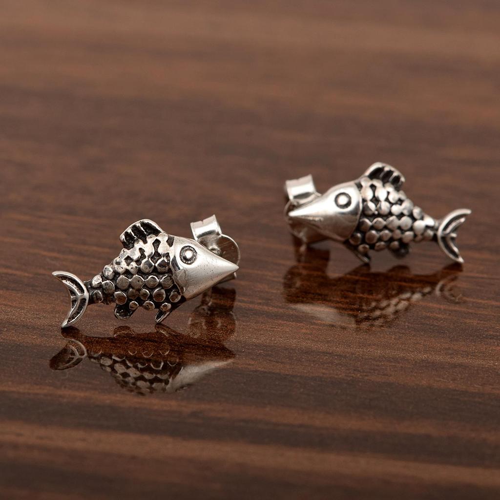 Fiskörhängen - 925 Sterling Silver