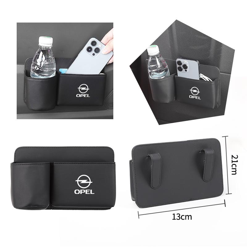 New Car Drink Rack Storage Box Car Door Storage Case Interior For Opel Astra Insignia Corsa Zafira Meriva Mokka Vivaro Vectra QA5