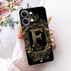 Transparent Case For Vivo Y05 Cover Luxury A-Z Letters Fashion Boys Girls Cool Crown Soft Casing For VivoY05