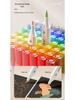 Enmi Double-Headed Washable Acrylic Marker for Students - Soft & Hard Tips