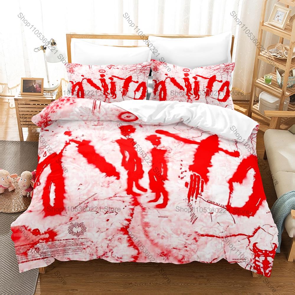 Trendy Mito Dpr Ian Graphic Bedding Set Duvet Cover With 2 Pillowcases Teen Hip Hop Room Decor