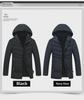 2021 Velvet-Lined Cotton Winter Coat: Men's Mid-Aged & Elderly
