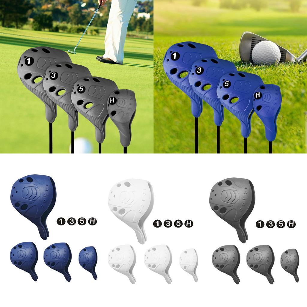 Waterproofs High Elastic Golf Club Cover Iron Putter Protective Club Cover Golf Club Iron Head Protector Golf Accessories