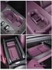 Silicone Pad Set for Xiaomi SU7: Three-Piece Car Interior and Cup Holder Accessory.