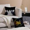 Skateboard Aesthetic design H-HUF-MT Pillow Case Comfort Sofa Bed Silky elegant Invisible zipper Decorative cushion cover