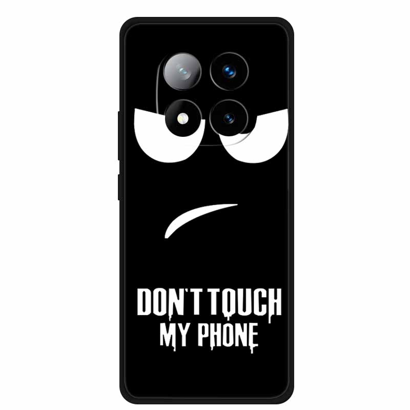 For Redmi Note 14 Pro+ Case Animals Soft Silicone TPU Phone Cases Back Cover For Redmi Note 14 Pro Plus 5G Wolf Shockproof Capa