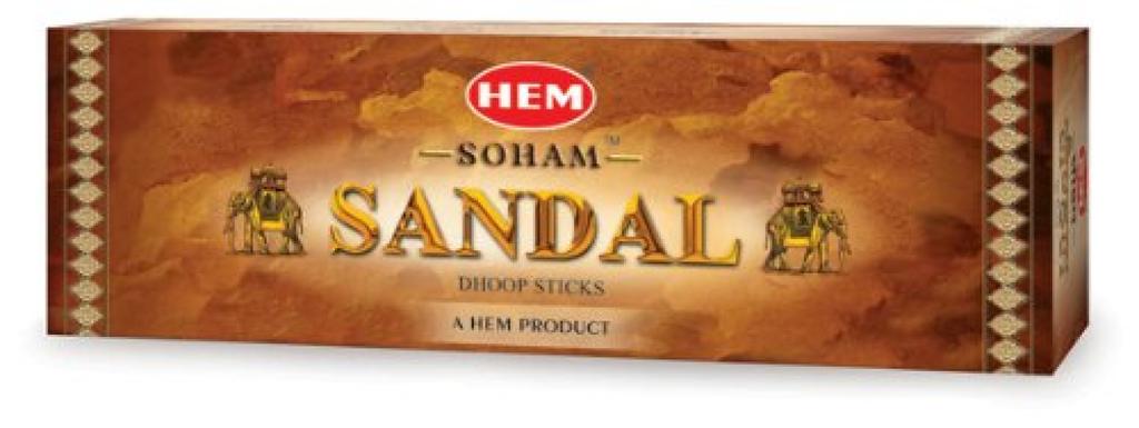 HEM SOHAM SANDAL DHOOP 12 Box Set