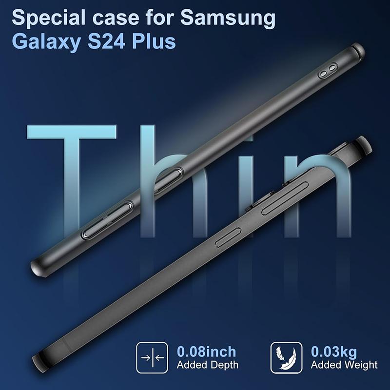 Ultra Thin Matte Hard PC Case For Samsung Galaxy S25 Edge S24 S23 S22 S21 FE Ultra Plus Luxury Frosted Case For Samsung S25 +