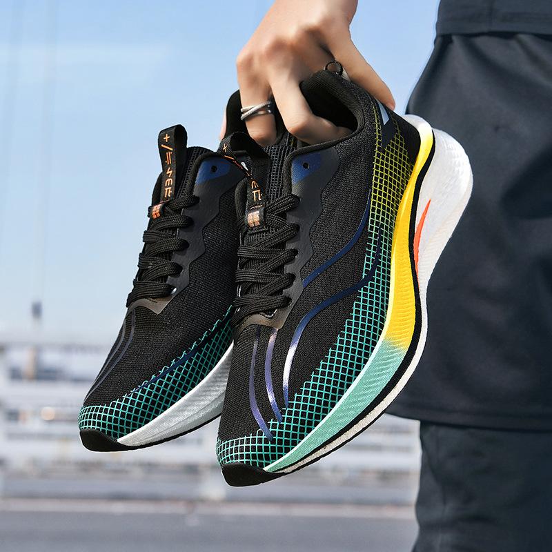 

Модная спортивная мужская обувь удобна в носке, не вызывает усталости, сверхлегкая и дышащая для бега на открытом воздухе, износостойкая и нескользящая повседневная обувь 45