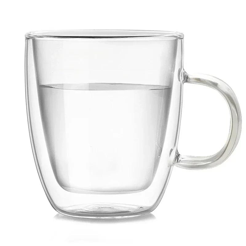Whiskey Beer Glasses, Multi-color Wine Glass, Tea Cup, Coffee Cups, Cocktail Holder Mug, Double Wall Mugs, Wineglass for Vodka