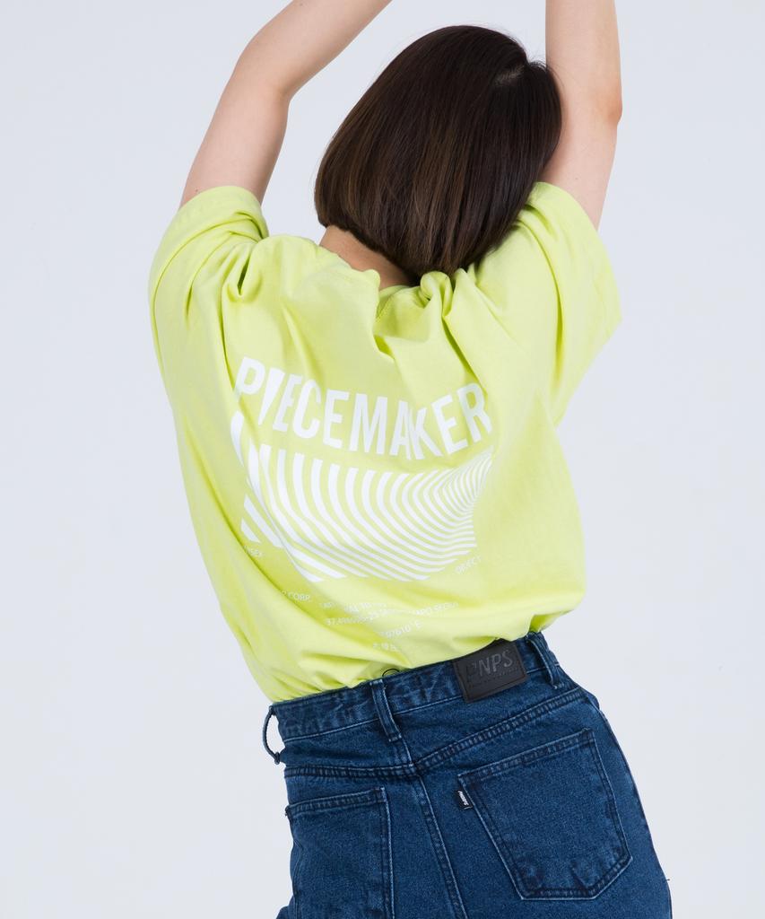 PEACE MAKER Signature Tee (Lime)
