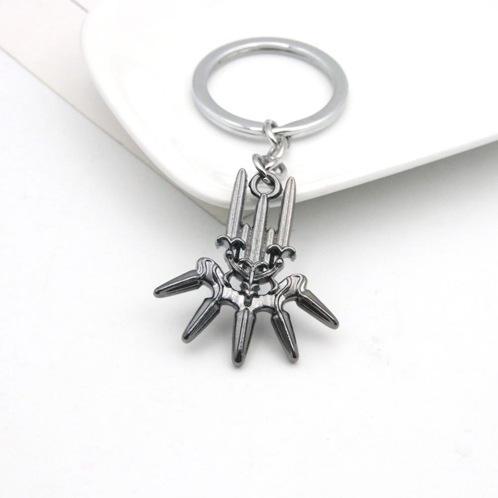 Game NieR Automata YoRHa Keychain Pendant No. 2B Beastlord Sword Oddity Emil Metal Box Necklace Cosplay Props Fans Gift Jewelry