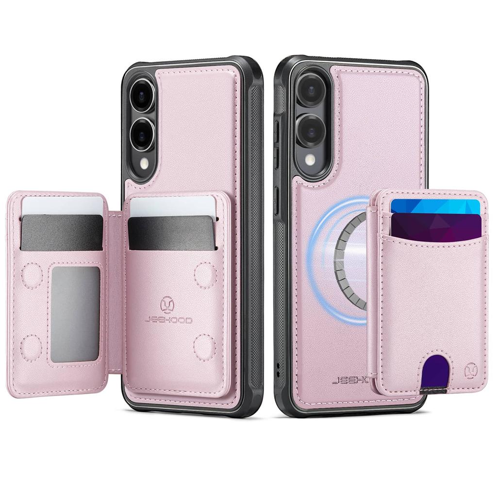 For Samsung Galaxy S25 Edge S25 S24 S23 S22 S21 S20 Ultra Case Wallet with Magnetic, RFID Blocking Card Holder 2 in 1 Detachable