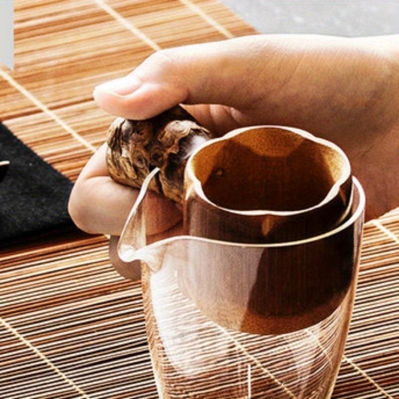 1PC Bamboo Root Tea Strainer Tea Ceremony Six Gentlemen's Tea Filters Chinese Style Zen Kung Fu Tea Set Accessories Bamboo Handicrafts