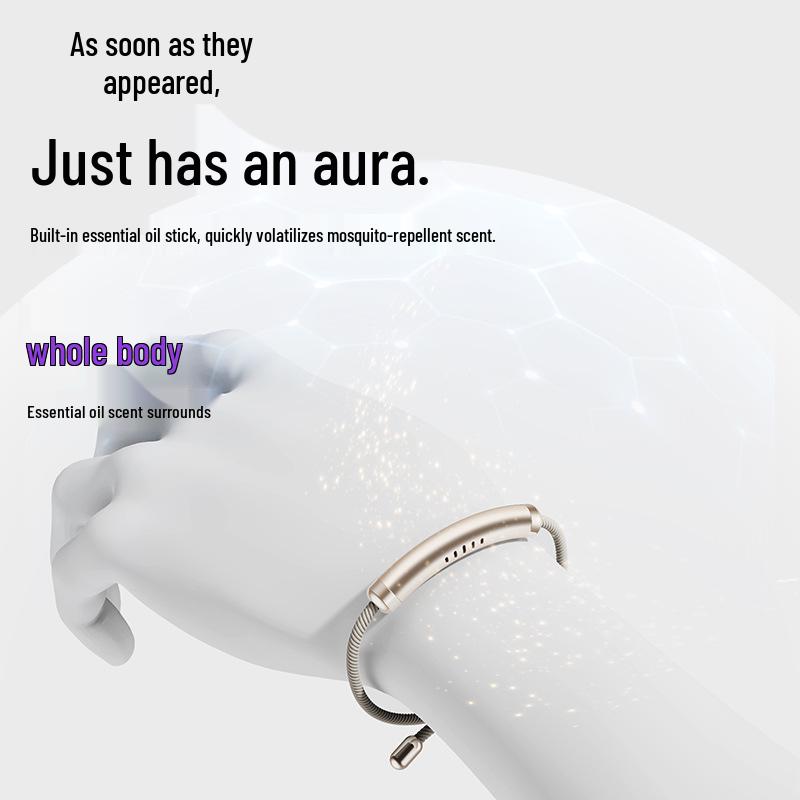 2023 New Model: Silicone Mosquito Repellent Wristband, Ankle Straps & Stickers for Kids & Adults - Essential Oil Formula