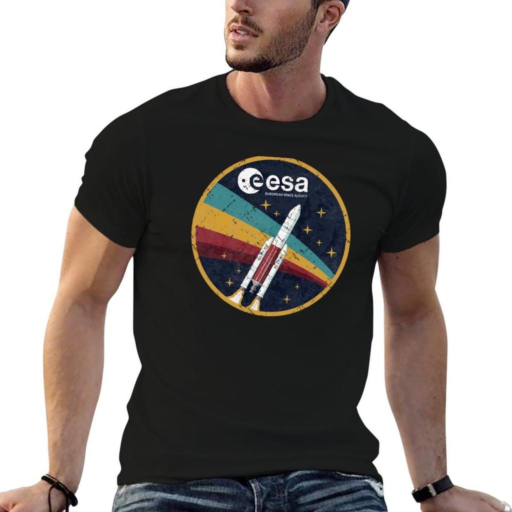 Vintage Space Agency Emblem Tshirt Unisex T Shirts High Quality Luxury Brand T Shirt Unisex Luxury Unisex Graphic T Shirt Tshirt