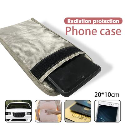 1pc RF Signal Lock Bag Sign Case Keychain Faraday Cage Bag for Car Keys Against Radiation Mobile Phone Signal Blocker Bag