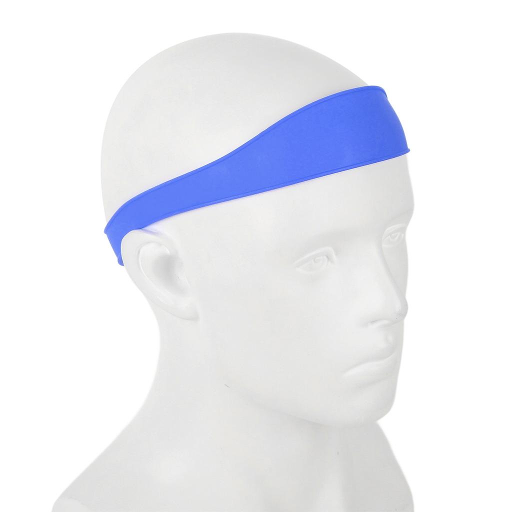 Hair Cutting Guide Curved Soft Silicone Neckline Trimming Template for DIY Home Haircuts Blue