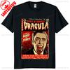 Vintage Dracula Horror Graphic Tshirt Bram Stoker Novel Print Unisex Gothic Streetwear Classic Tee