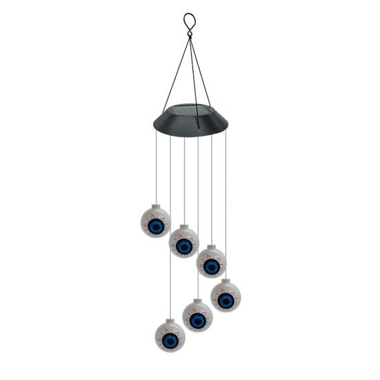 Campanelli A Vento Solari LED A Forma Di Gufo – Luce Notturna Colorata Per Giardino, Sensore Automatico, Impermeabile IP44