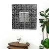 Asma Ulf Husna 99 Namen Allahs Kufic Acryl und Holz als Maul Husna, Dekoration, Ramadan-Dekoration, Eid-Geschenke