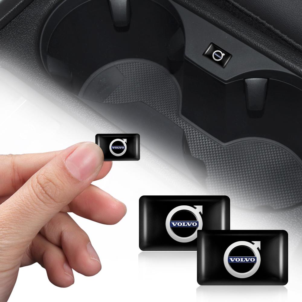 Dnfuk5 10 Pezzi Adesivi Auto 3D a Goccia per Volvo RDESIGN T6 AWD S40 S60 S90 XC40 XC60 XC90 V40 V50 V90 S80 Accessori Styling Auto