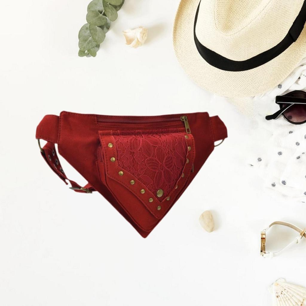 Belt Waist Bag Pouch Thigh Drop Leg Bag for Carnival Party Stage Performance