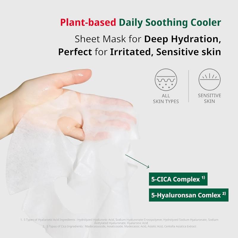 Dr. G Red Blemish Cool Soothing Mask Sheet 10 Sheets