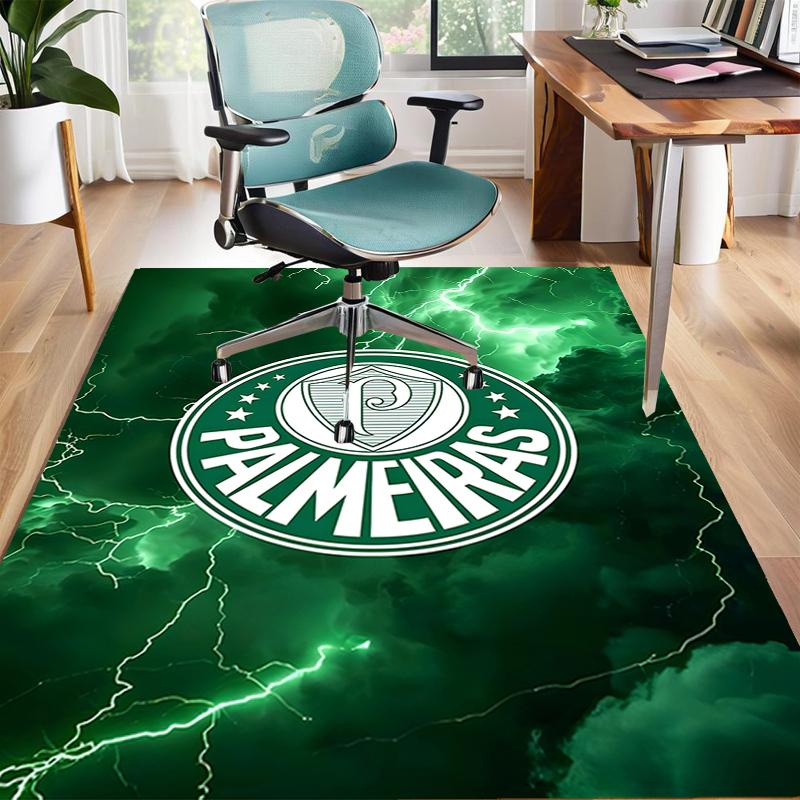 1pc Football Team Design Area Rug - Non-Slip, Soft & Cozy Floor Mat for Living Room, Bedroom, Office - Indoor/Outdoor Decorative Carpet