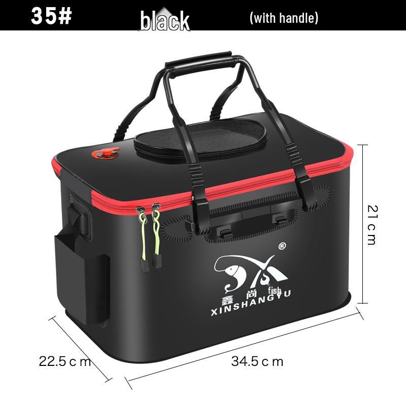 Foldable EVA Fish Keeper Bucket - Thickened Waterproof Fishing Gear