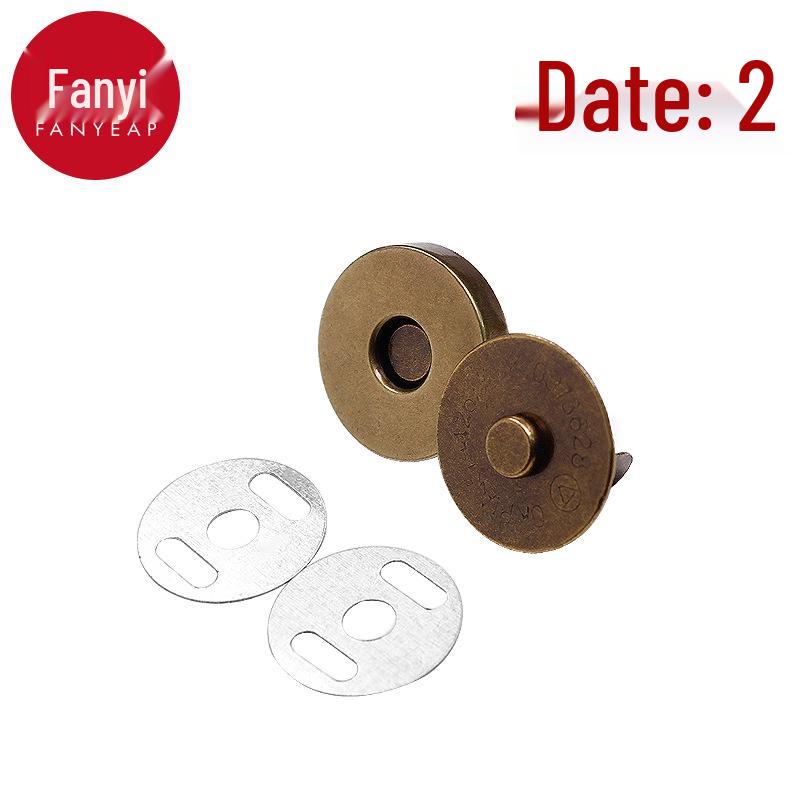 Invisible Magnetic Snap Fastener with Magnetic Buckle for Handbags & Luggage (No-Sew, A1J60, Free Shipping)