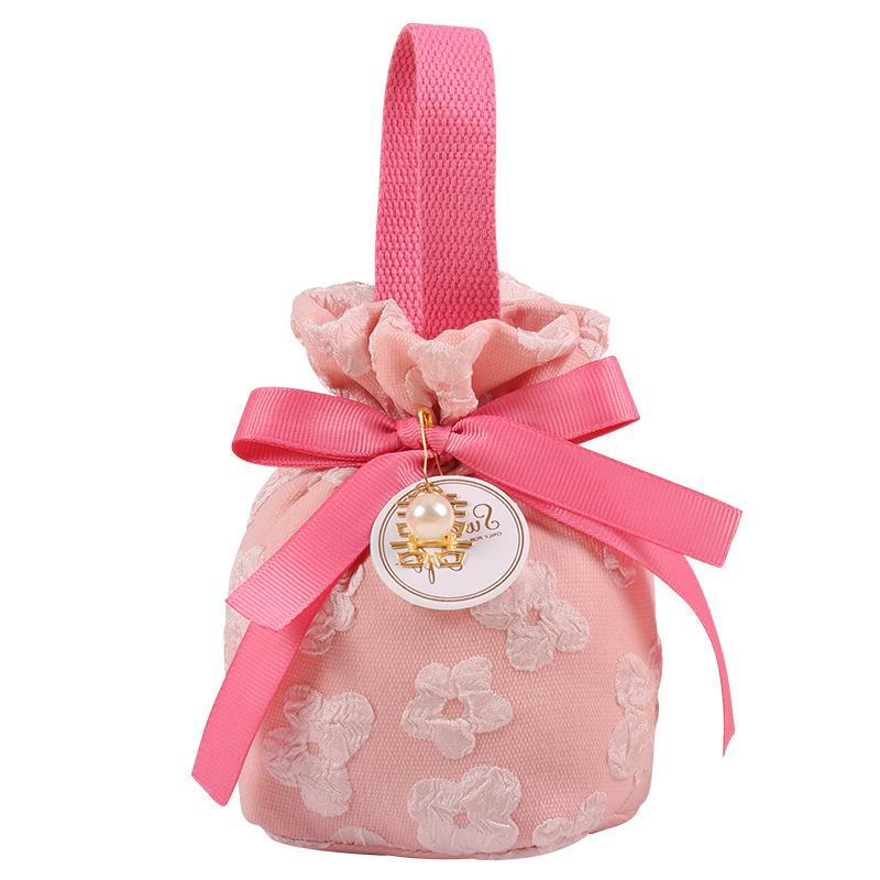 Luxury Chinese Style Wedding Candy Drawstring Bag