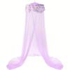 Princess Elegant Interior Decoration Mosquito Net Hanging Dome Palace Wind Surface Installation Tent Shading Net