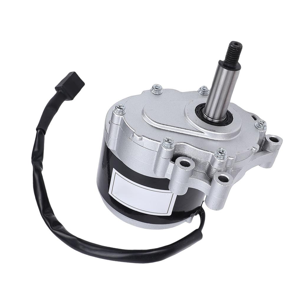 120RPM Electric Motor High Torsion DC Brushed Gear Motor Aluminum Alloy Low Noise Easy Install