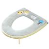 Waterproof Rabbit Velvet Fawn Winter Toilet Seat Cover