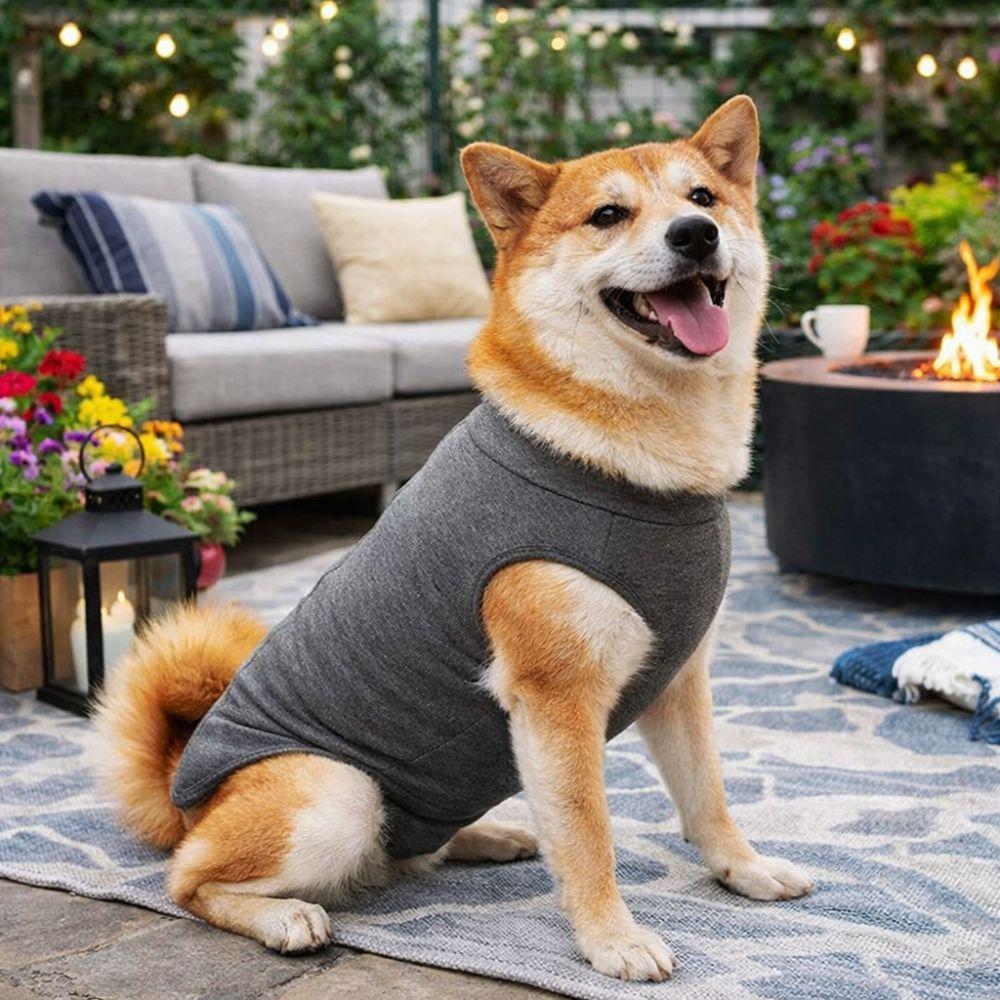 Bequemer Hunde-Genesungsanzug Elastischer Katzen-Overall Hunde-Kastrationsanzug Genesungszeit