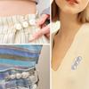 3Pcs Pearl Waist Cincher No Slip Pin Adjustable Waistband Clips for Pants Skirts Safety Pins for Women
