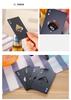 1PC Multifunction Credit Card Bottle Opener Beer Bottle Picker Opener Poker Creative Pocket Metal Black Peach A Stainless Steel