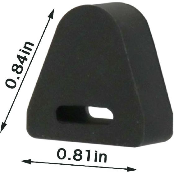 45679 Tailgate Latch Rubber Stop Bumper Fits for Chevy Chevrolet GMC | 16633065 Fits for 1999-2007 Silverado 1500 2500 3500 1999-2019 Sierra