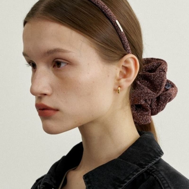 LOVE ME MONSTER Glitzer Schmales Stirnband_3 Farben