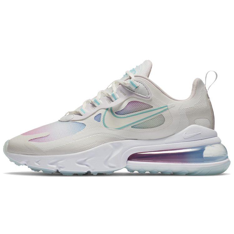 Nike Air Max 270 React Summit White Bleached Aqua Damen CK6929-100