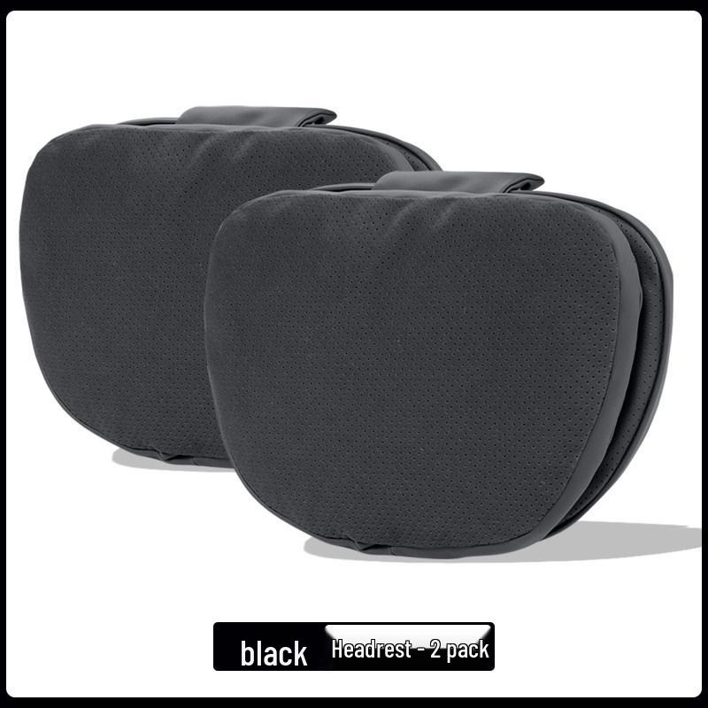 Mercedes-Benz & BMW Dual-Use Car Neck & Lumbar Support Pillow Set