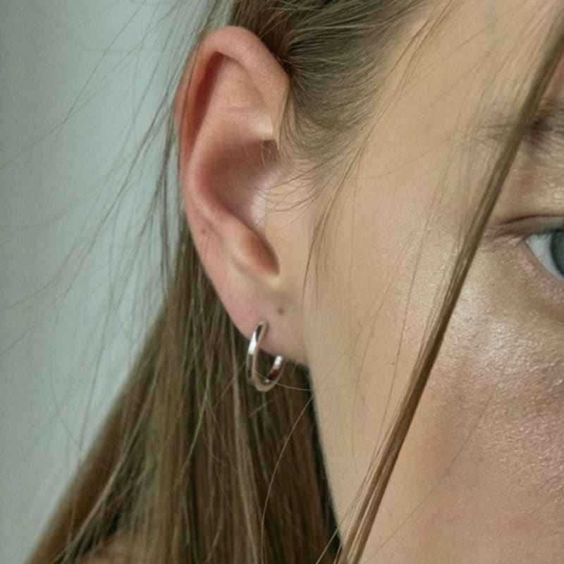 aora BASIC RING EARRING #0005