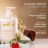 mCaffeine Summer Breeze Perfume Body Lotion 300ml X Pack of 2 for Deep Hydration & Lightweight Daily Use