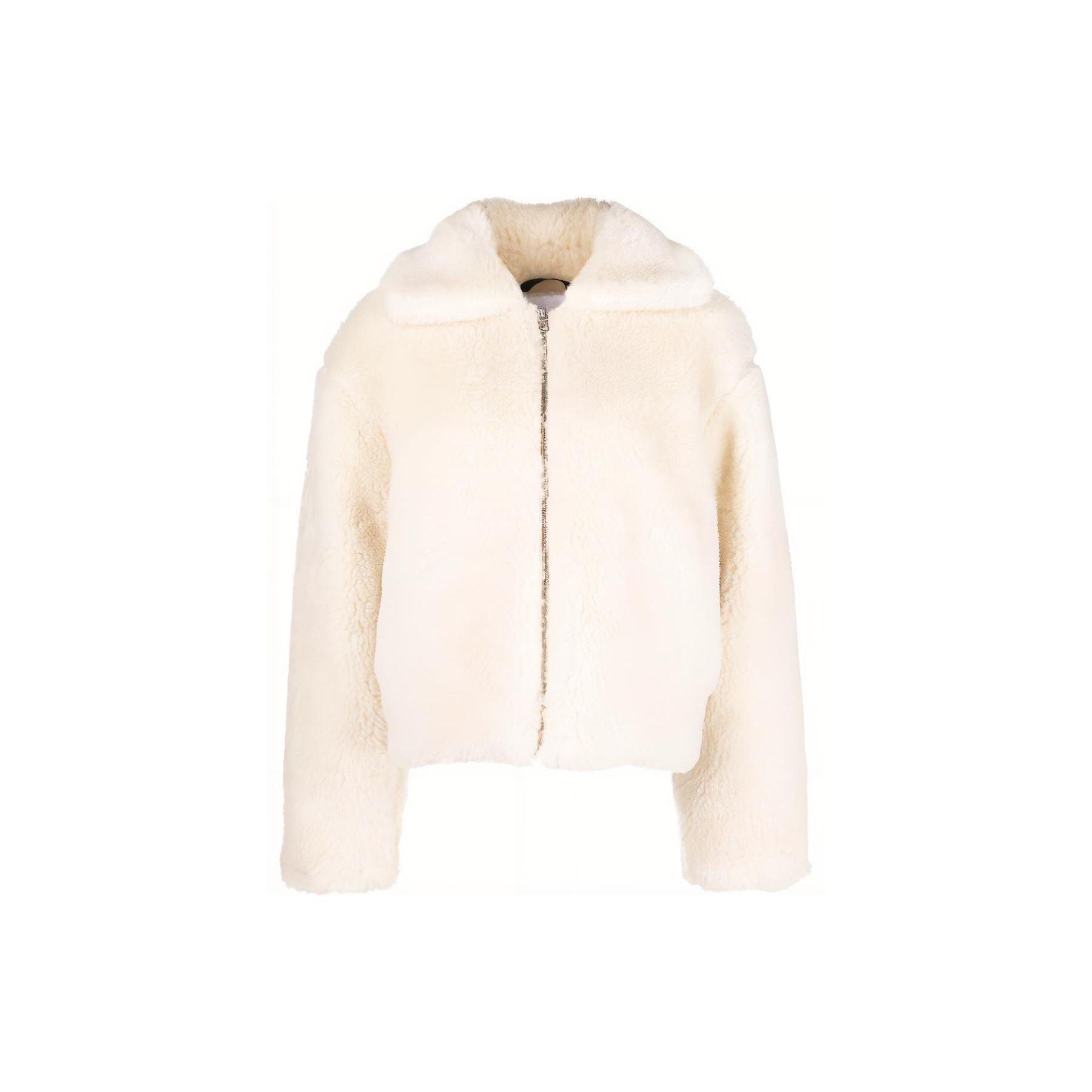 

Calvin Klein Куртка на молнии с логотипом и принтом Женская куртка Off-White J20J219842-ACF XS