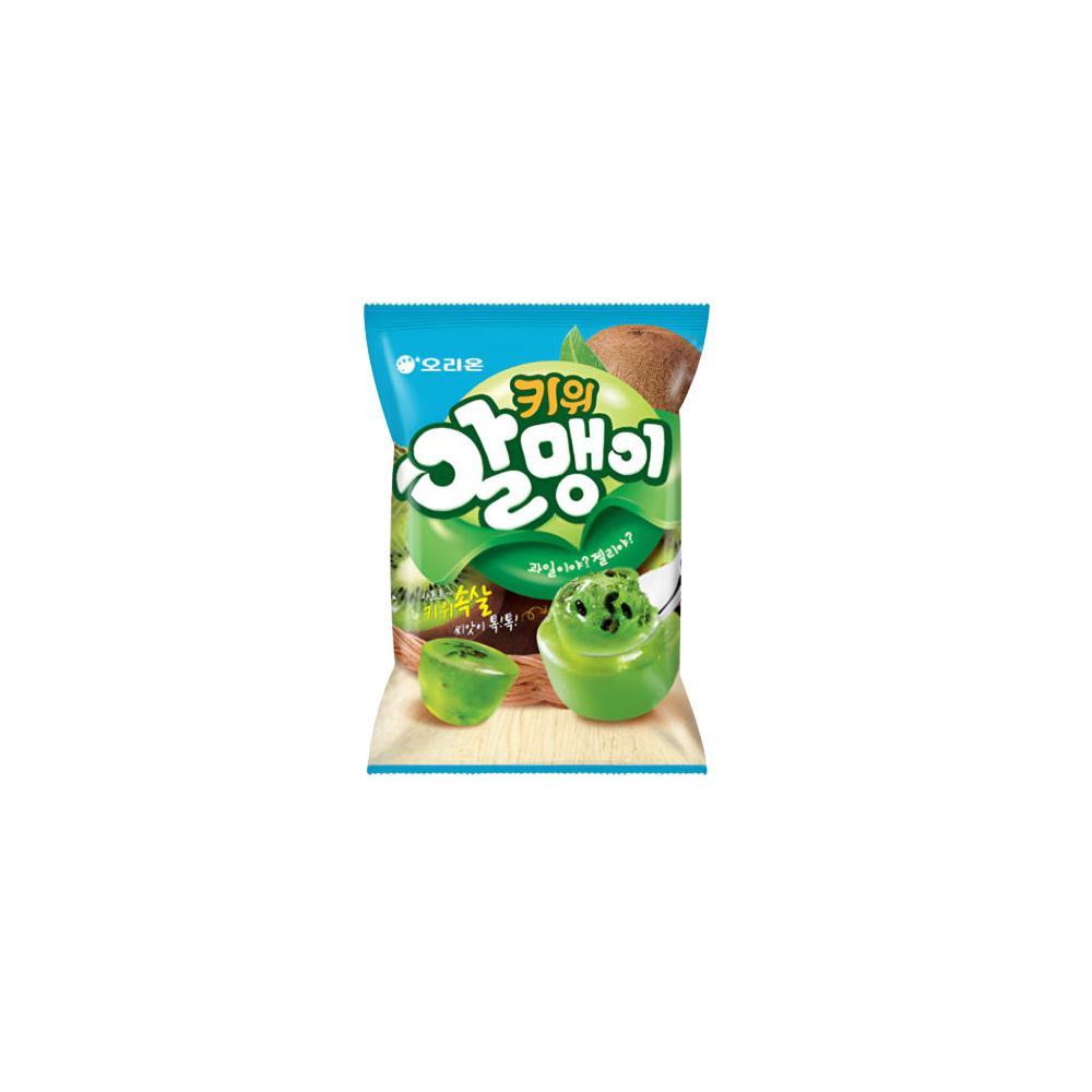 Orion Fruit Core Jelly – 6 Flavors (Lychee, Grape, Green Kiwi, Plum, Mango, Golden Kiwi) / Korean Jelly, Kfood, Authentic Korean Food